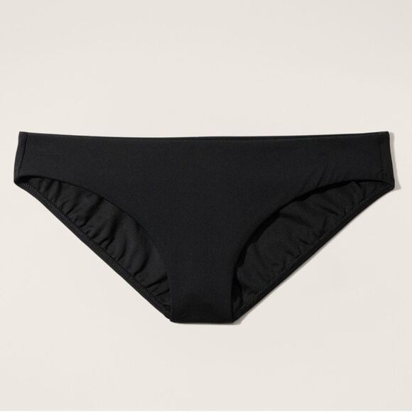 Athleta Clean Medium Bikini Swim Bottom size XL Black - Picture 1 of 8